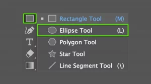 Rectangle Tool (M) & Ellipse Tool